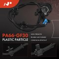 A-premium Abs Wheel Speed Sensor Compatible With Chevrolet Gmc Cadillac Models Tahoe Suburban 1500 Avalanche 2500 Yukon Xl