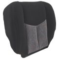 Driver Bottom Seat Cover For Chevy Silverado 1500 2500 3500 2003 2007 Dark Gray Cloth Replacement Custom Fit Front 