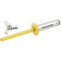 All18085 Small Head Blind Rivets 3 16 In Aluminum Tri Fold Flange Type Yellow 250 Pack 