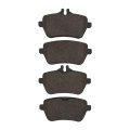 Disc Brake Pads For Mercedes Benz S550 2014 2015 2016 2017 Front Electronic Pad Wear Sensor Low Metallic 2 58 Inner Height 4 In 