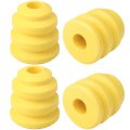 Tallew 4 Pcs Front Bump Stops Lower Control Arm Jounce Bumpers Rear 
