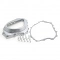 Httmt- Silver Cluctch Engine Cover Compatible With 2004-2007 Cbr 1000rr 2008-2015 Cb P N Mt313-011-sr Gasket