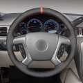 Mewantdiy Hand-stitched Suede Car Steering Wheel Cover For Chevrolet Captiva