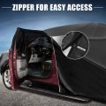 X Autohaux Truck Car Cover For Dodge Ram Crew Cab 2019-2023 210d-pu Oxford Outdoor Full All Weather Waterproof With Driver Door