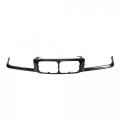 Carpartsdepot Grille Grill Molding Panel Primed Steel W O Headlamp Washer Nose Holes 1992-1996 For Bmw E36 3-series Bm1200104 
