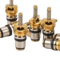 Keenso High Pressure Valve Core Copper Stem For Automotive Air Conditioning Systems Easy Installation Replacement Most Car