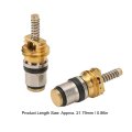 Keenso High Pressure Valve Core Copper Stem For Automotive Air Conditioning Systems Easy Installation Replacement Most Car