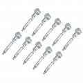 10pcs Pipe Bracket Clamp Wall Mount Fit 3 4 20mm Support 118mm Long Strap With Expansion Screw For Gas Water Pipeline 