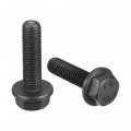 Uxcell Metric M8x30mm Hex Flange Bolts 5pcs 10 9 Grade Carbon Steel Hexagon Head Screws