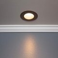 Ge Bronze Baffle Recessed Light Trim Fits Housing Diameter 6-in 