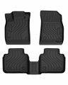 Powerty Floor Mats Compatible For Honda Accord 2023 2024a Include Hybrid 1st 2nd Row Liner Set Tpe 3d Car All Weather Custom 