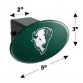 Williston State College Primary Logo Oval Tow Hitch Cover Trailer Plug Insert 2