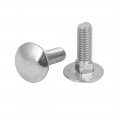 Uxcell M6x20mm 304 Stainless Steel Fully Thread Square Neck Carriage Bolts Din603 10pcs