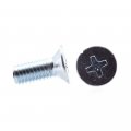 Prime-line Machine Screws Metric Flat Head Phillips Drive M5-0 8 X 12mm Zinc 25 Pack