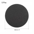 Uxcell 5 Inch Wet Dry Sanding Discs 80 Grit Hook And Loop Disc Silicon Carbide Sandpaper 5pcs