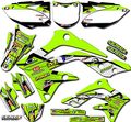 1999-2002 Kx 250 Podium Green Senge Graphics Complete Kit For Kawasaki 