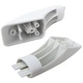 2pcs Wb7x10132 242805 Ah228368 Ea228368 Ap3140301 And Ps228368 Stove Oven Door Handle White End Cap Replacement For Ge Range 