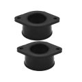 2pcs Motorcycle Carburetor Insulator Intake Boot Set 16065-1027 Replacement For 1980 1981 1982 1983 Kz440 