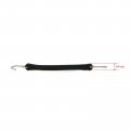 The Rop Shop Pack Of 6 9 Black Rubber Tarp Strap For Load Construction 1 4 Quarter Inch