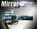 Pair Of Motorcycle Mirrors Chrome Plated W Sky Blue Color Mirror Left And Right Set Fit All With 8mm 10mm Thread Gp Thunder