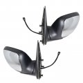 Power Heated Chrome Side View Mirror Set For 1999 2002 Chevrolet Silverado 1500 And Gmc Sierra Driver Passenger Am-34778906 
