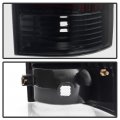 Acanii For Black Smoked 2005-2015 Toyota Tacoma Led Tube Tail Lights Lamps Left Right