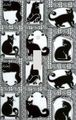 Art Nouveau Cats Decorative Switchplate Cover 