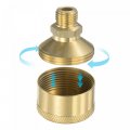Uxcell Grease Oil Cup Cap M12x1 25 Male Thread 12ml Brass Machine Parts 2pcs