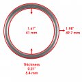 Caltric Muffler Silencer Gasket Seal Spring Kit Compatible With Polaris Rzr Xp 900 2011 2012 2013