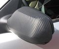 3d Carbon Fiber Film Twill Weave Vinyl Sheet Roll Wrap 72 X 60 Black