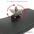 2 Pcs Kit 8-1 8 X 4-1 Steer Loader Convex Mirror With Stainless Steel Mounting Clamps Fits Bobcat Case Caterpillar Jd Kubota