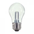Satco S9150 Medium Bulb In Light Finish 3 31 Inches Clear