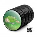 Kakapo The Flightless Owl Parrot Motorcycle Bicycle Bike Tire Rim Wheel Aluminum Valve Stem Caps
