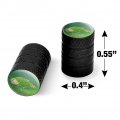 Kakapo The Flightless Owl Parrot Motorcycle Bicycle Bike Tire Rim Wheel Aluminum Valve Stem Caps