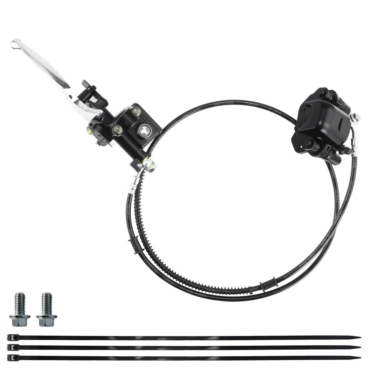 Pro Bat Atv Rear Brake Master Cylinder Caliper Assembly For 50cc 70cc 90cc 110cc 125cc Chinese Quad Taotao Buggy Kids Four