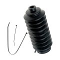 Rack And Pinion Boot For Honda Cr-v 1997 1998 1999 2000 2001 Black Nitrile Blend Rubber 10 Ribs 1 57 In 0 37 Bellows Inside 