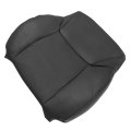 Perforated Black Front Driver Side Bottom Top Replacement Microfiber Leather Seat Covers For Lexus Lx570 2008 2009 2010 2011