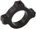 Allstar All10456 Black Aluminum Accessory Clamp With 4 -20 Tapped Mounting Hole For 1 25 Diameter Round Tubing 