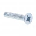 Prime-line Machine Screws Flat Head Phillips Drive 12-24 X 1-1 4 In Zinc 100 Pack 
