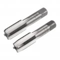 Uxcell Metric Hand Tap M18 Thread 25 Pitch 4 Straight Flutes H2 Alloy Tool Steel Bottom Er Screw Tap Set Tapping Tools For