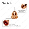 Cb50 Torch Electrode Tip Kit For Eastwood Versa-cut 40amp Plasma Cutter Consumable Qty15 0 047in 1 2mm