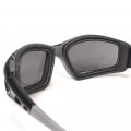 Bolla Safety 253-tr-40086 Tracker Eyewear With Black Gray Polycarbonate Tpe Full Frame And Smoke Lens Smoke 