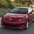 For Toyota Corolla E140 Pair Of Smoked Lens Clear Corner Headlight Fog Light