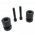 Httmt Swingarm Spools 8mm Thread Compatible With Suzuk Gsxr 750 1992-2011 1000 2001-2012 Black