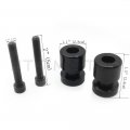 Httmt Swingarm Spools 8mm Thread Compatible With Suzuk Gsxr 750 1992-2011 1000 2001-2012 Black