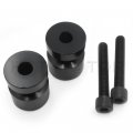 Httmt Swingarm Spools 8mm Thread Compatible With Suzuk Gsxr 750 1992-2011 1000 2001-2012 Black