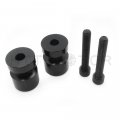 Httmt Swingarm Spools 8mm Thread Compatible With Suzuk Gsxr 750 1992-2011 1000 2001-2012 Black