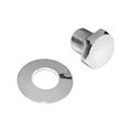 Iap Performance Ac105241 Crankshaft Pulley Bolt Chrome With Washer For Vw Beetle 