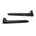 Front Bumper Cover Molding Pair For Subaru Forester 2017 2018 Driver And Passenger Side Black Textured Abs Plastic Su1046100 