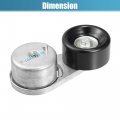Uxcell Belt Tensioner Pulley Assembly No 11955ea200 11955ea20a 11955ea20b For Nissan Frontier 2005-2007 Serpentine